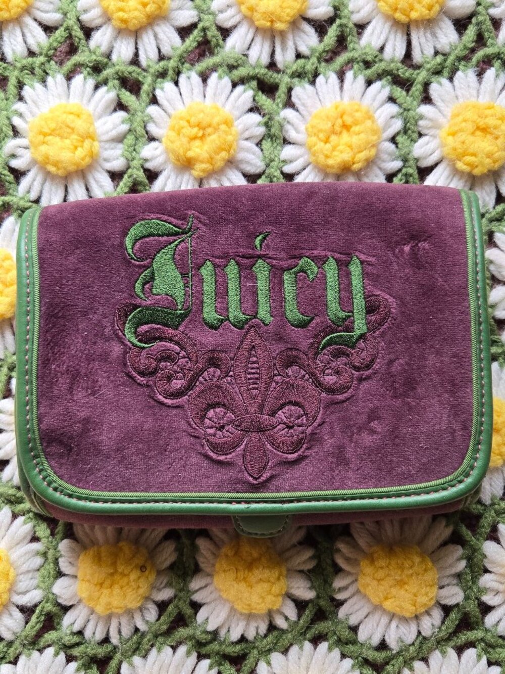 Juicy Couture "Queen of Couture" Foldable Cosmetics Bag